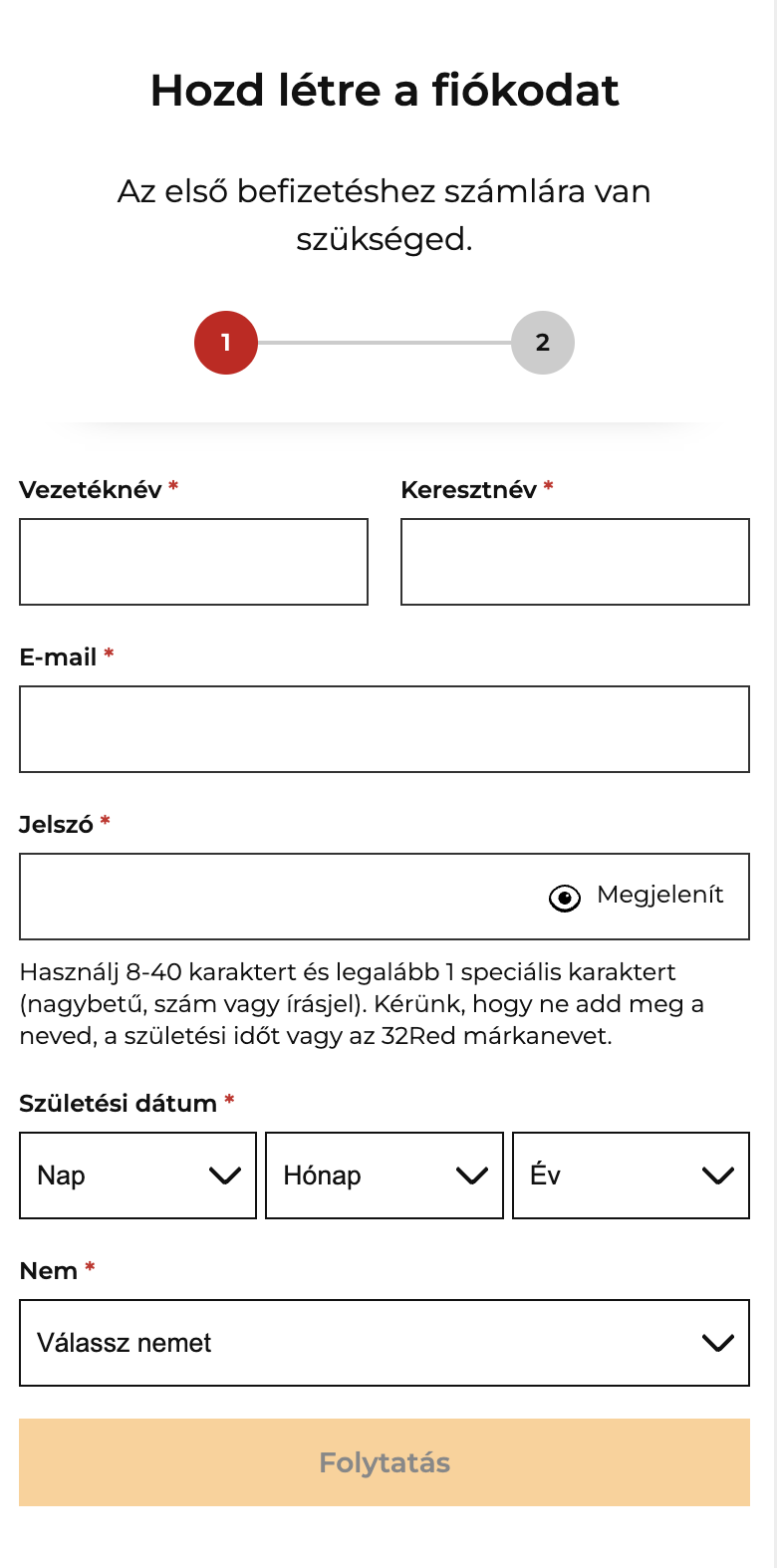belépés 32red kaszinó 32 red regisztráció