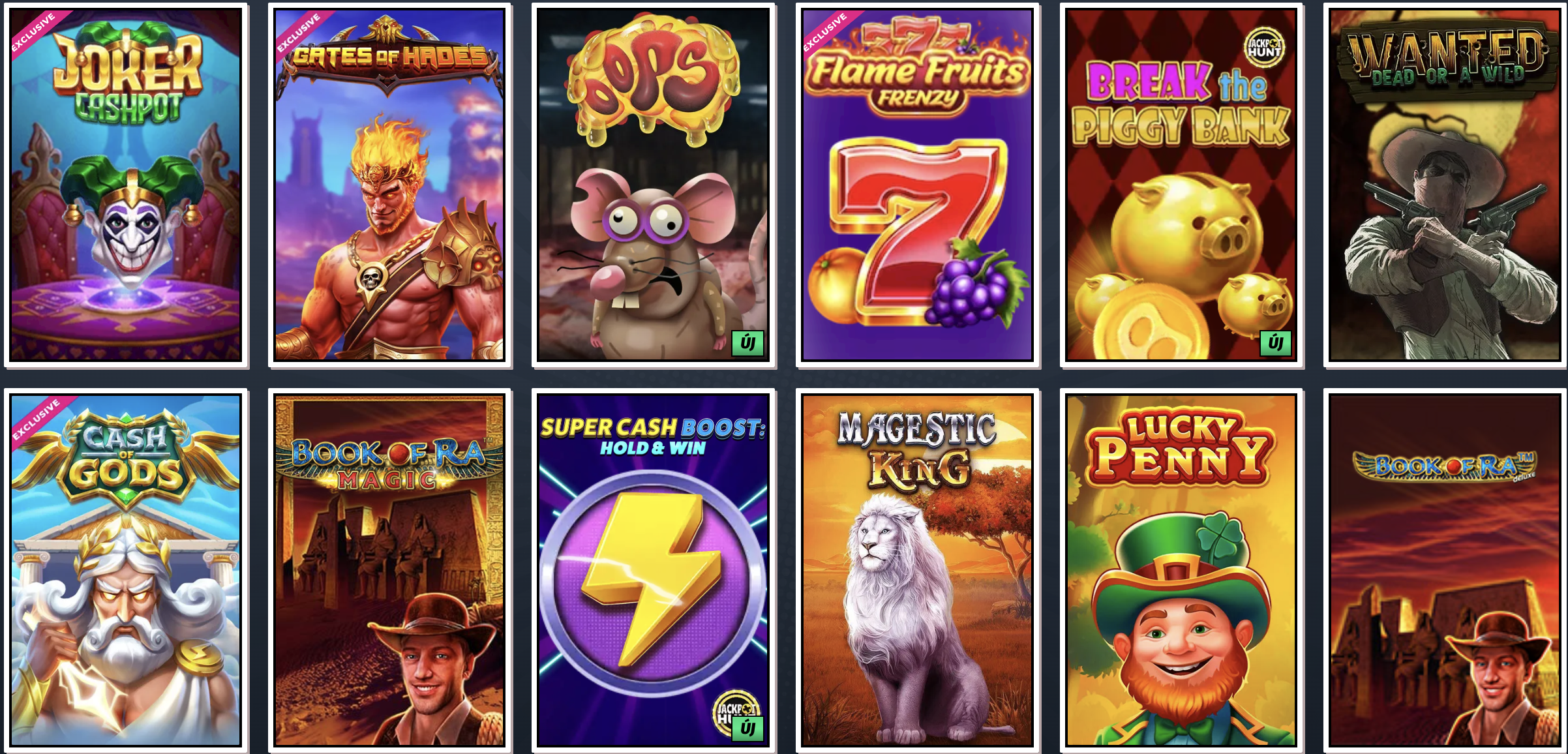 AllySpin casino slots AllySpin casino nyerőgépek
