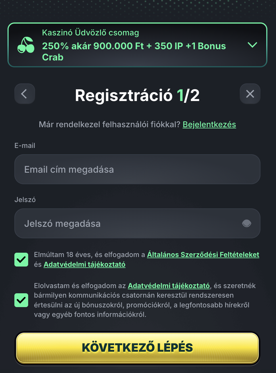 kinbet belépés kinbet casino regisztráció