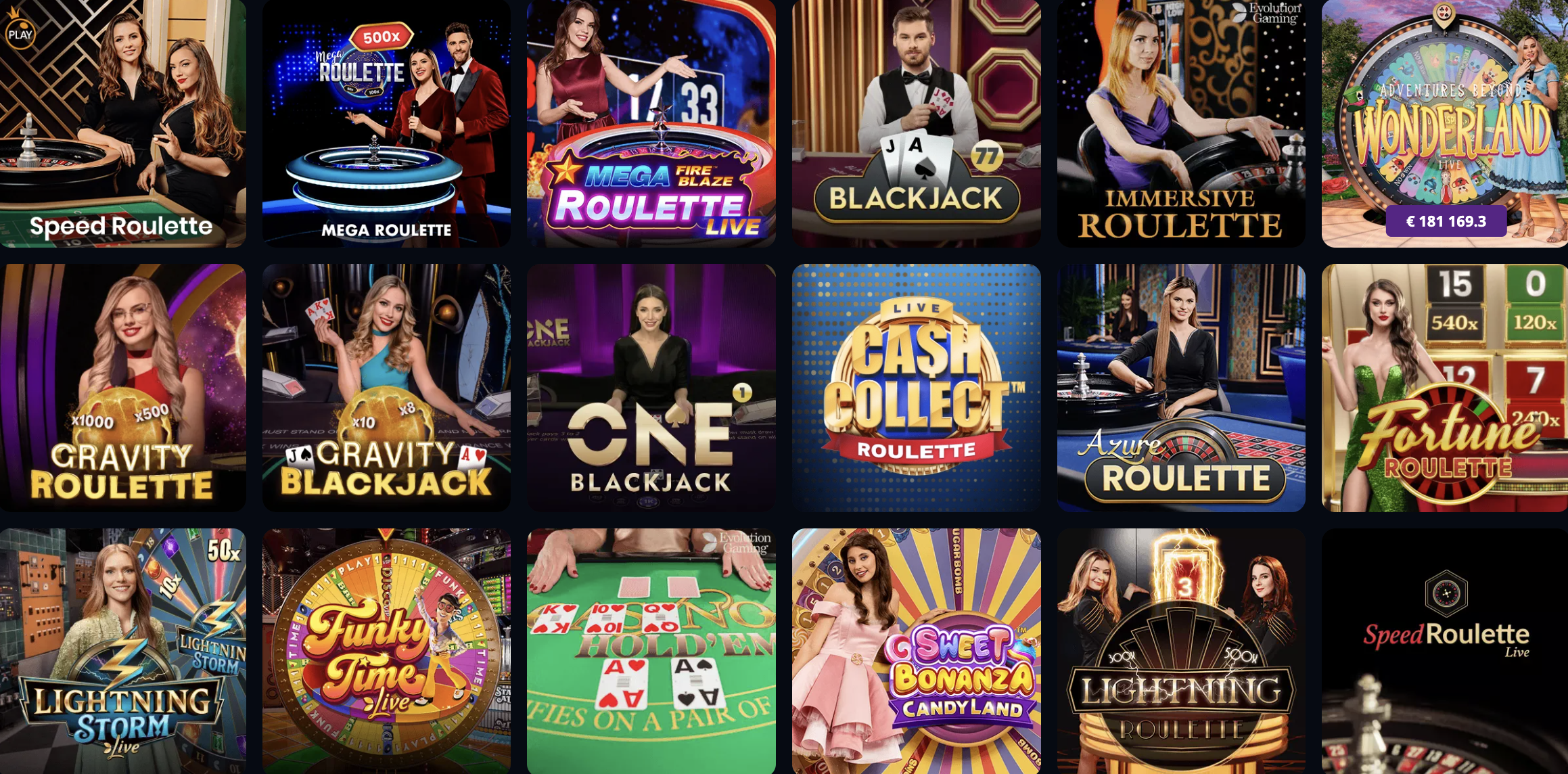 élő kaszinó Lamabet