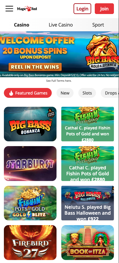 casino magicred mobile magicred mobil