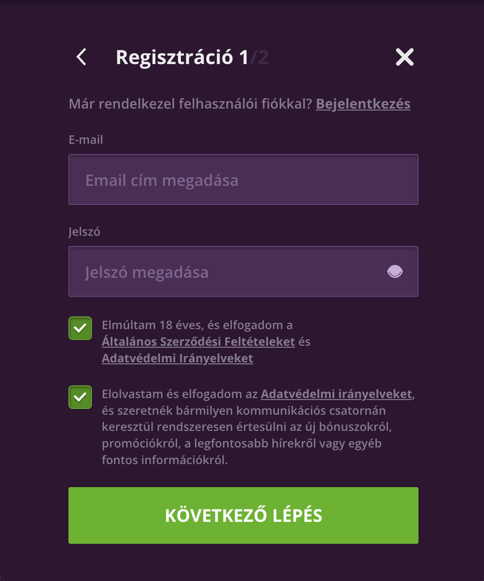 belépés malinacasino malina casino regisztráció