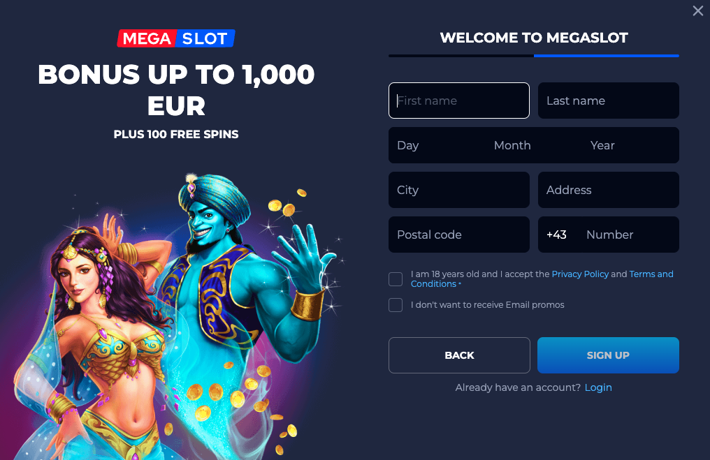 regisztráció megaslot online kaszinó regisztráció megaslot online casino