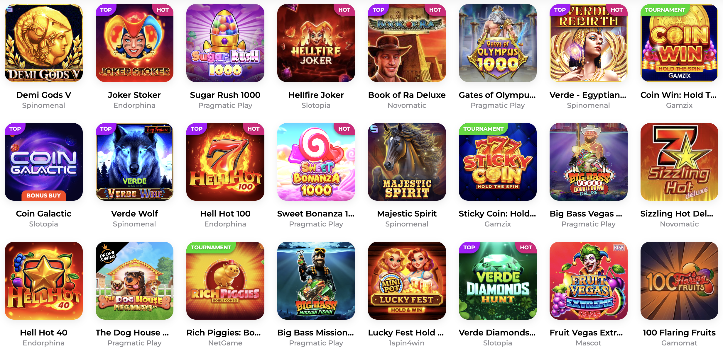 verde slots verde nyerőgépek