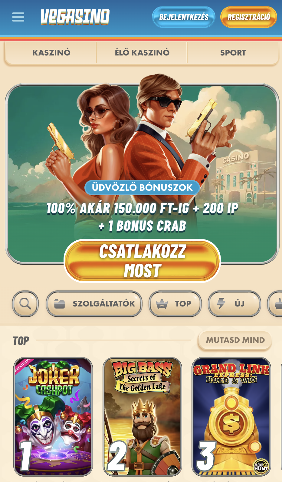 mobil Vegasino casino Vegasino mobile
